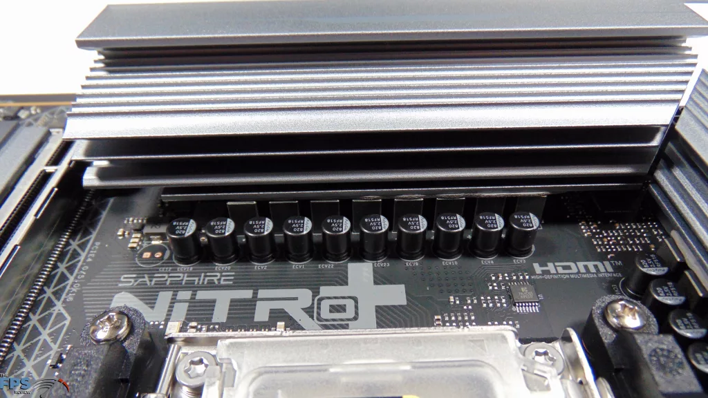 SAPPHIRE NITRO+ B850A WIFI 7 Motherboard VRM Heatsink