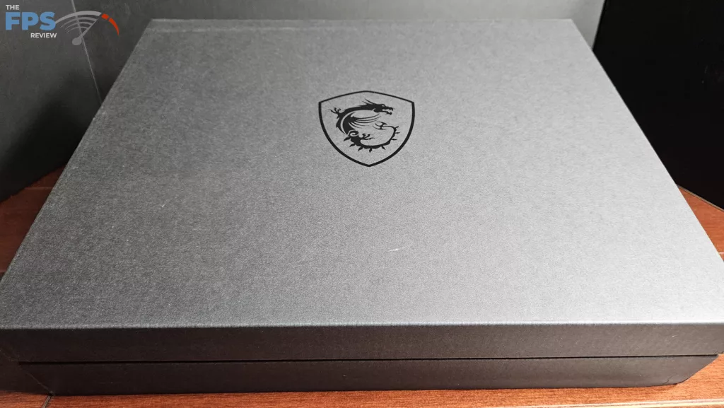 MSI B850 GAMING PLUS WiFi PZ motherboard: box