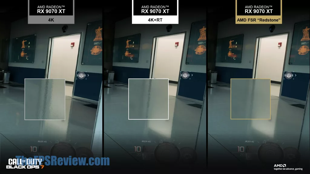 AMD FSR Redstone Press Presentation Slide